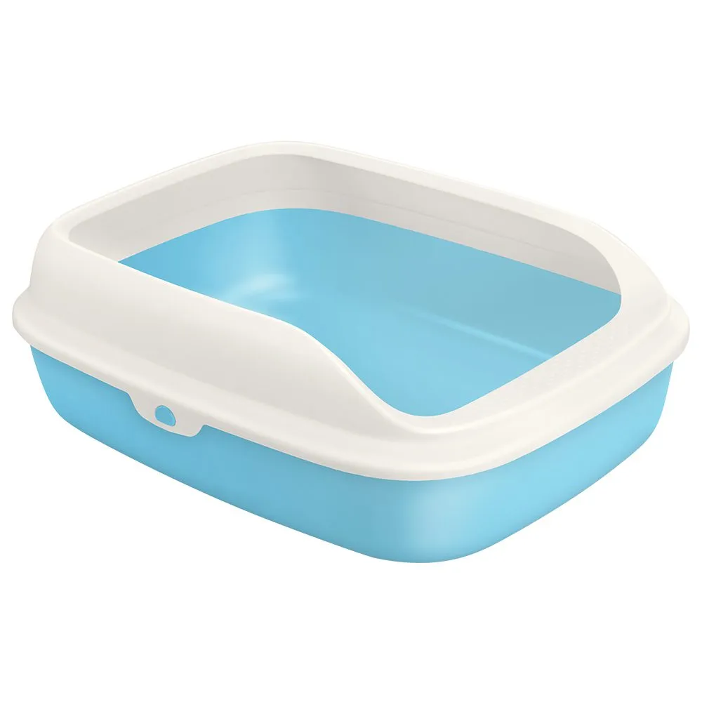 Pakeway Cat Toilet Tray-Blue-Small-40.5*30*13.8 Cm