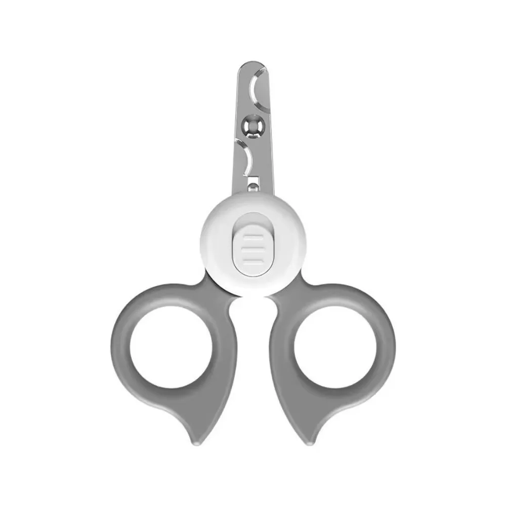 Pakeway Lamp Scissors With Cat Eye-9.5*7.0*1.6Cm-Grey