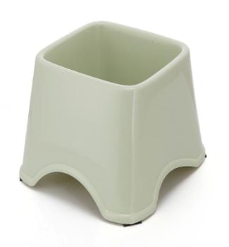 Pets Club Deep Plastic Bowl -207 ml -21*20*12 Cm - Green