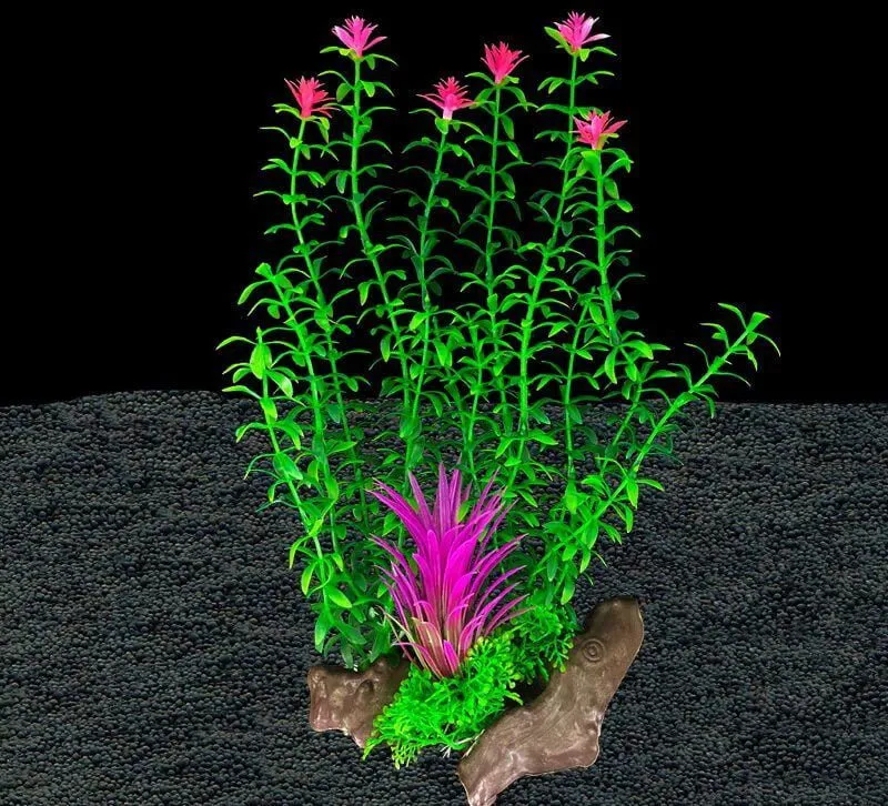 Aquarium Plastic  Plant - K1130-W9*H26 Cm