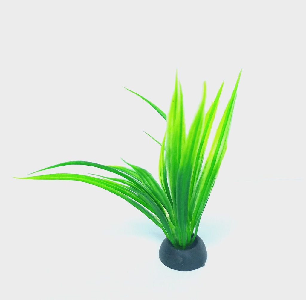 Aquarium Plastic  Plant - P303-W2.5*H10 Cm(Sold By 10 Pcs/Pack Only)