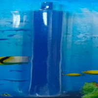 Aquarium Air Stone Blister, Size 8", 200 Mm
