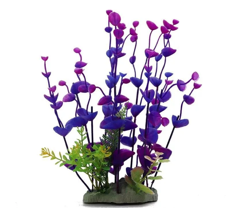 [PC-M660] Aquarium Plastic  Plant - M660 -W9*H26 Cm