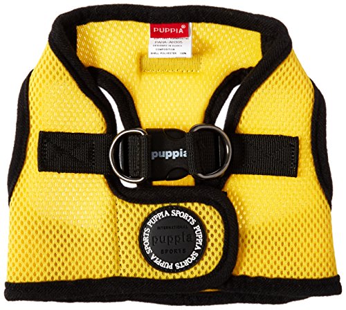 Puppia Soft Vest Harness-Large Yellow