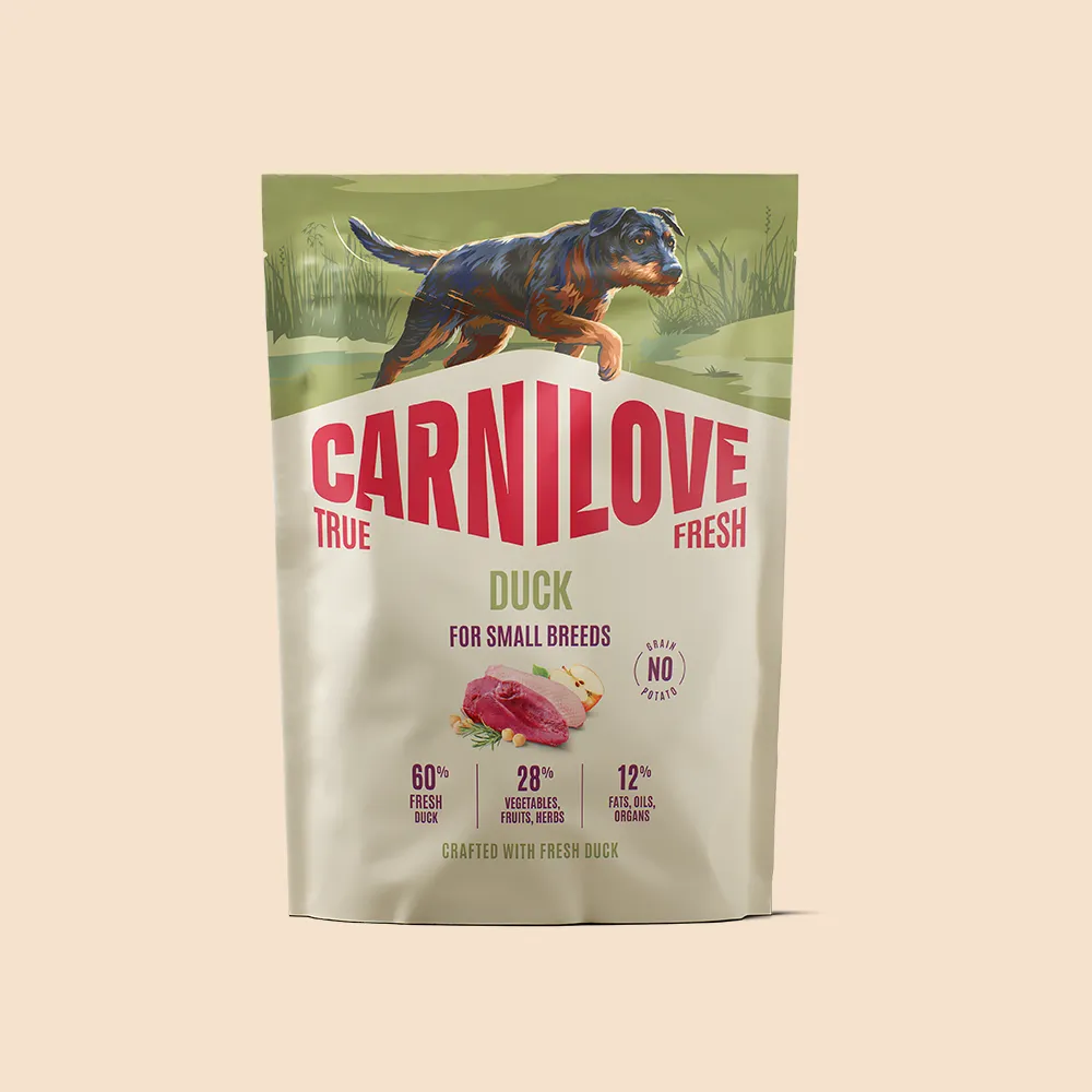 Carnilove True Fresh Duck for Adult Small Breeds Dry Dog Food 1.5kg