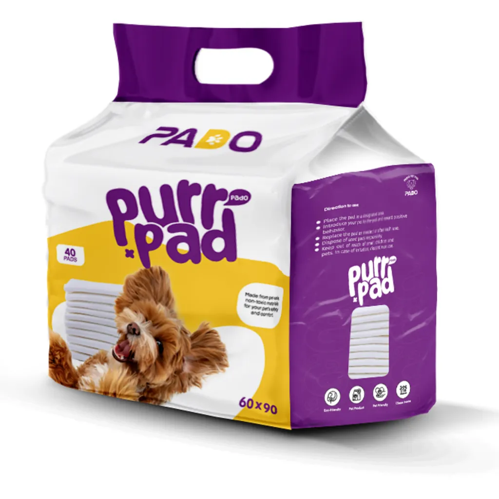 [PD-84889] Pado Pet Pad - Advanced Layer Protection - 60x90cm-40pcs