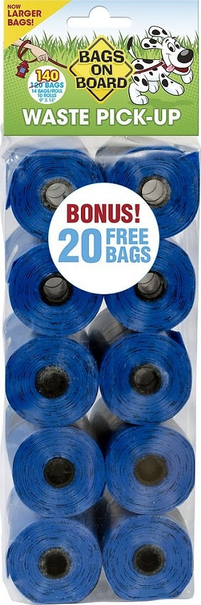 BOB - Bags on Board  Refill Bags Blue  60bags  4x15