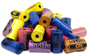 BOB - Bags on Board Rainbow Individual Pickup Bags Refill Rolls 1Box 60rolls