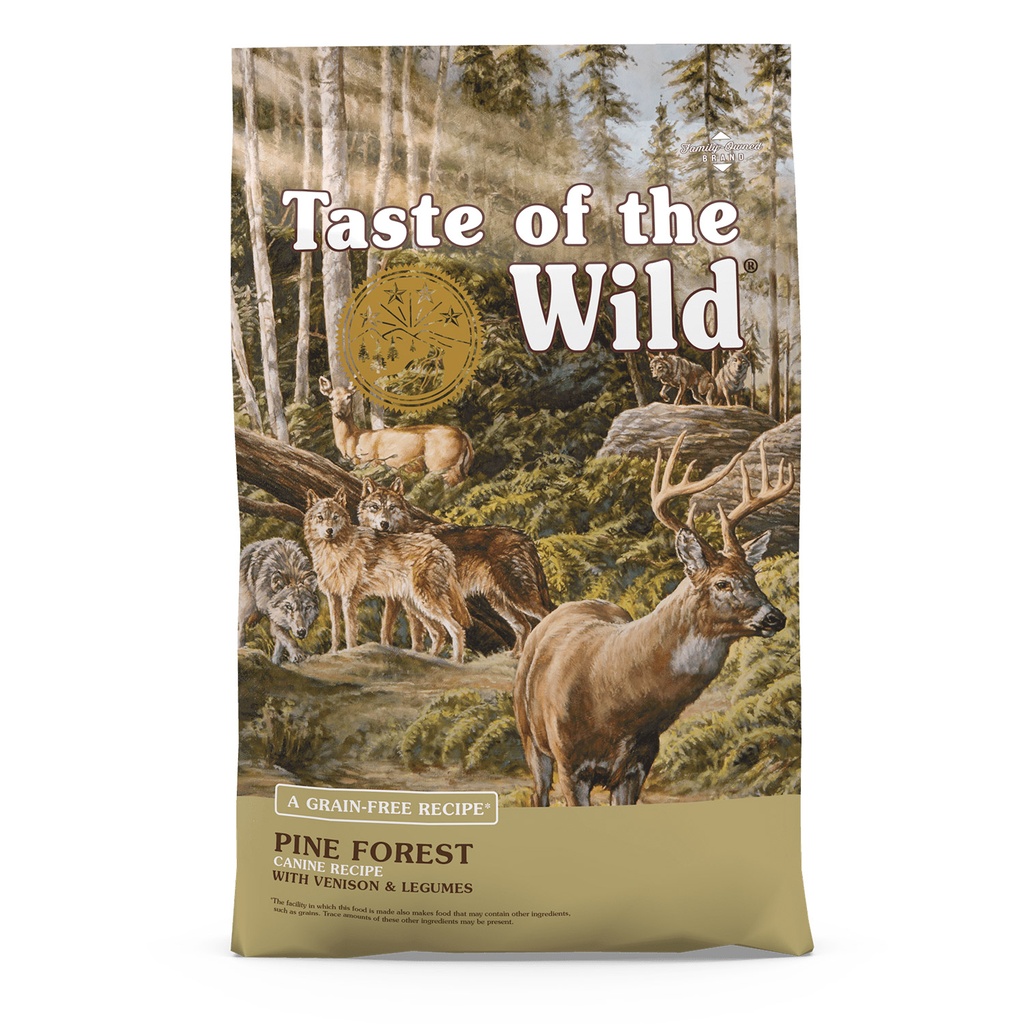 Taste of the Wild Pine Forest Canine Recipe with Venison & Legumes 12.2kg  Dog Food