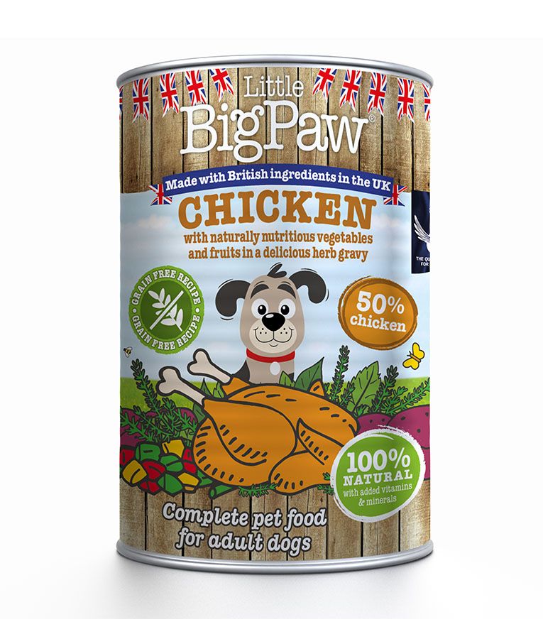 Little Big Paw Dog Chicken Tin 390gm