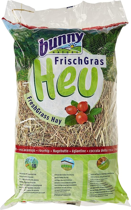 Bunny Nature Fresh Grass Hay Rosehip 500gm