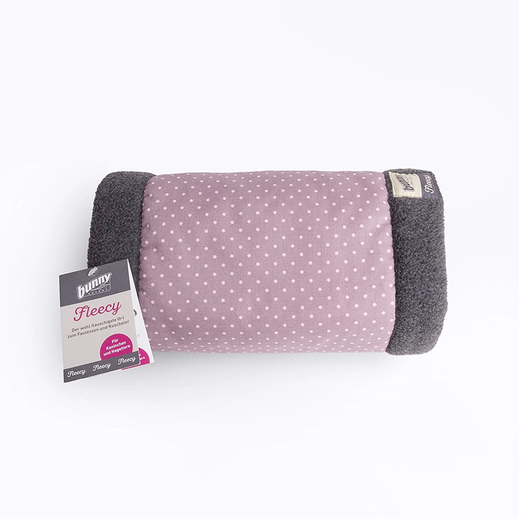 Bunny Nature Fleecy Small Animal Tunnel Pink