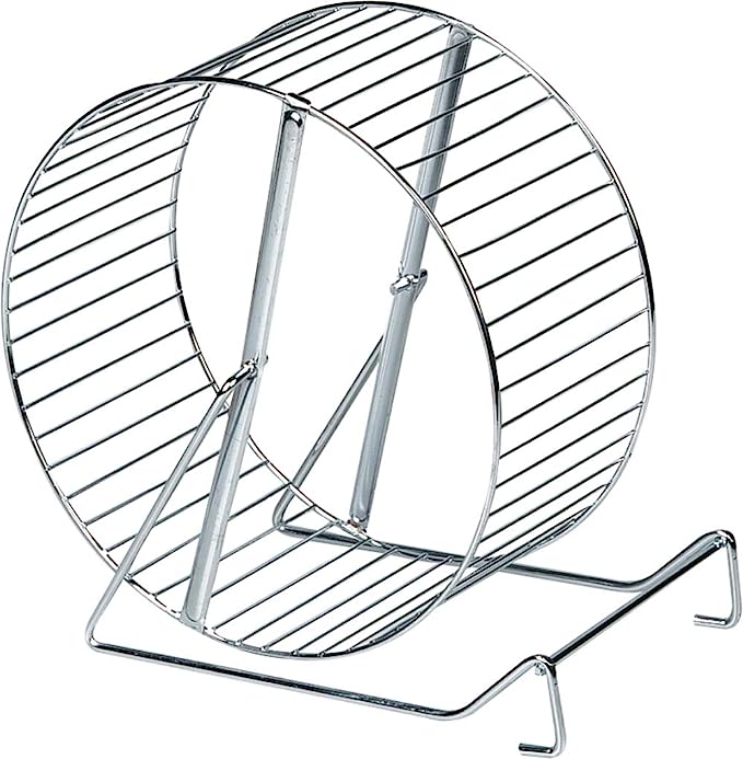 Flamingo Metal Exercise Wheel for Squirrels 20cm