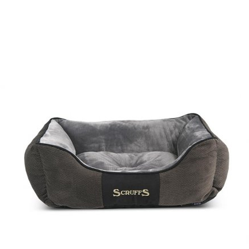 Scruffs Chester Pet Box Bed Graphite Small 50x40cm