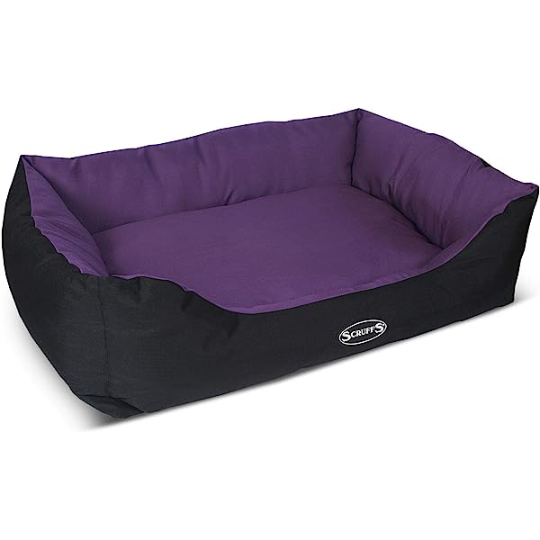 Scruffs Expedition Pet Box Bed Plum Small 50 x 40cm