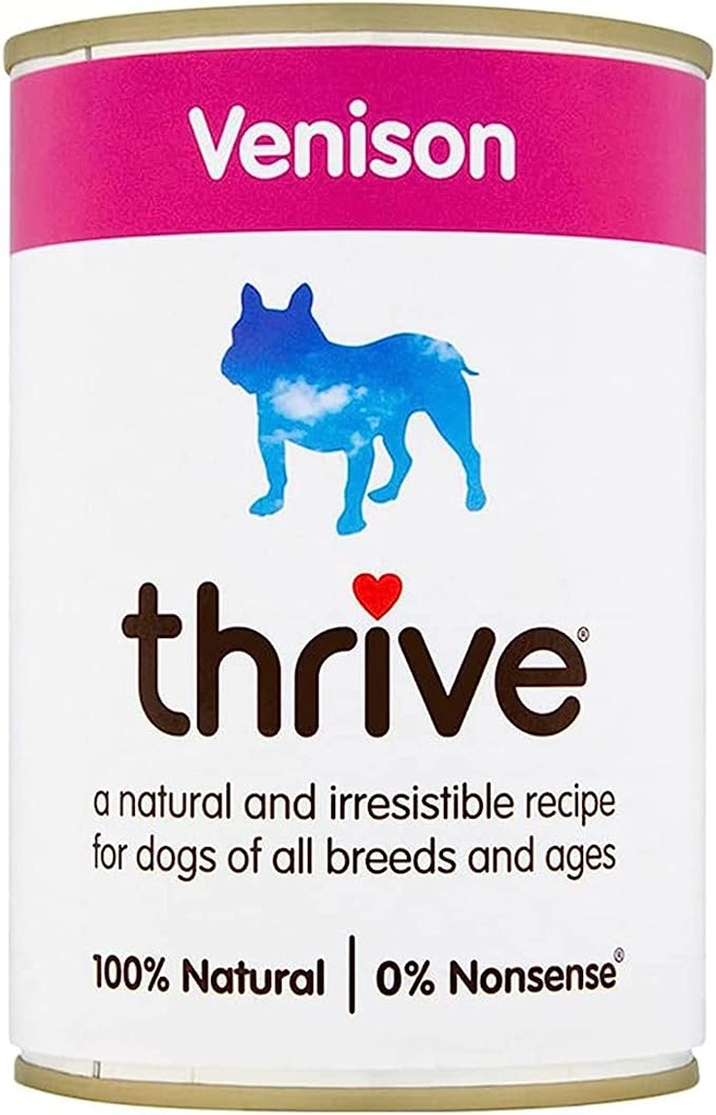 Thrive Complete Dog Venison Wet Food 400gm