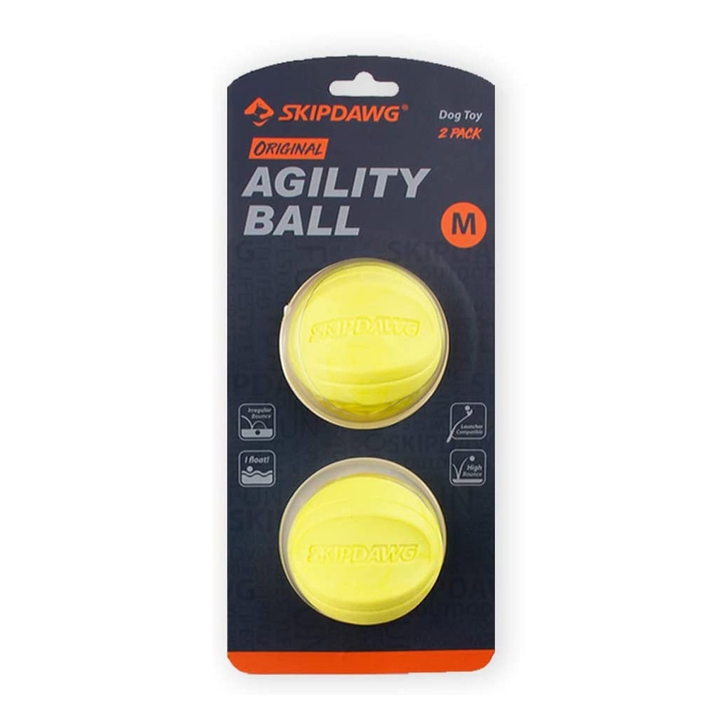 Skipdawg Dog Agility Ball Pack of 2 Medium