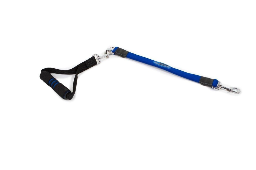 Bergan EZ Steps Stretch Leash Large Blue