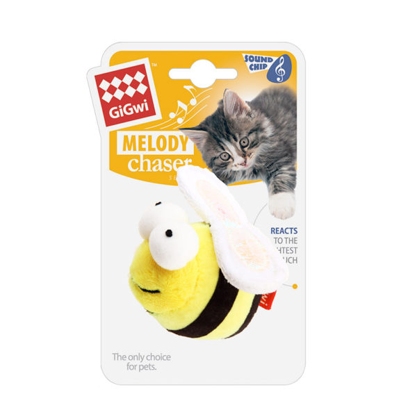 Gigwi Bee Melody Chaser Yellow / Black