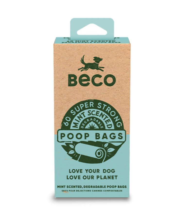 Beco Bags Mint Scented Poo Bags 60pcs