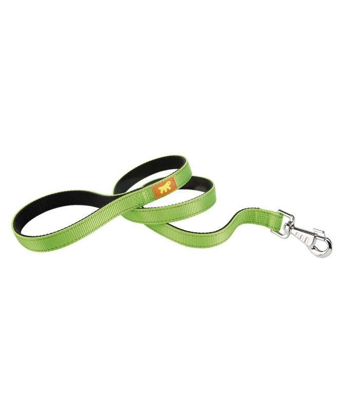 Ferplast Dual Lime Nylon Dog Lead Small