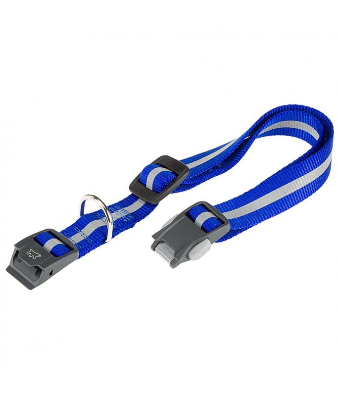 Ferplast Club Reflex C Reflective Dog Leash Complete With Magnetic Clasp Blue 30x44cm 15mm