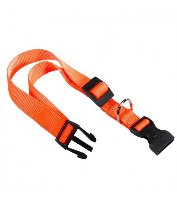 Ferplast Club C Nylon Collar For Dogs Orange 18-25cmx10mm
