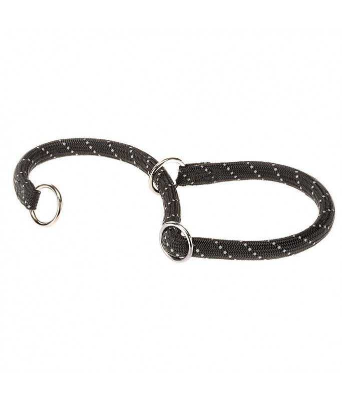 Ferplast Sport Reflex CS Reflective Dog Strangling Collar 13mm x 60cm Black