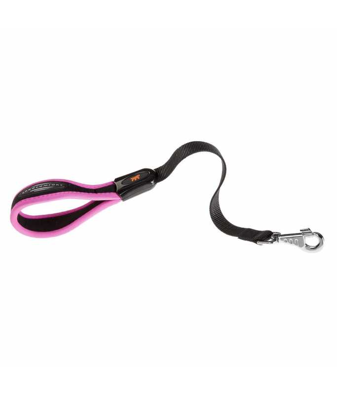 Ferplast Ergofluo Dog Lead 25mm x 55cm Fuchsia