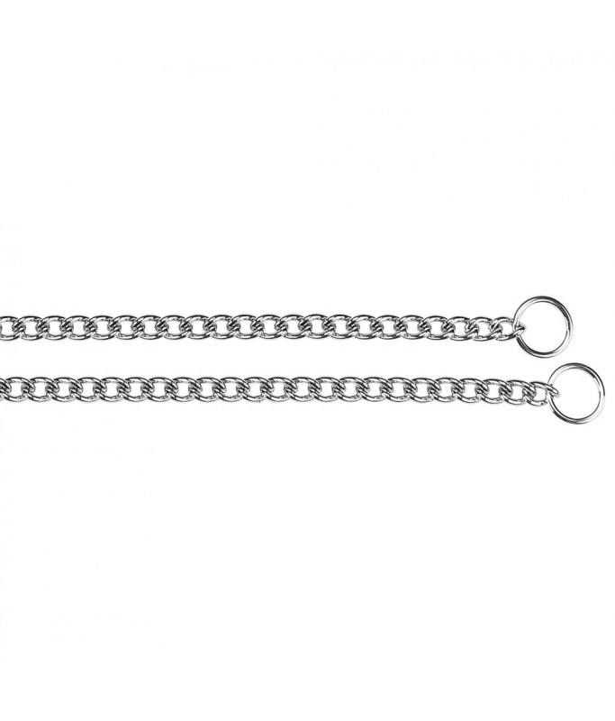 Ferplast Chrome CS Metal Choke Chain Dog Collar Length 50cm