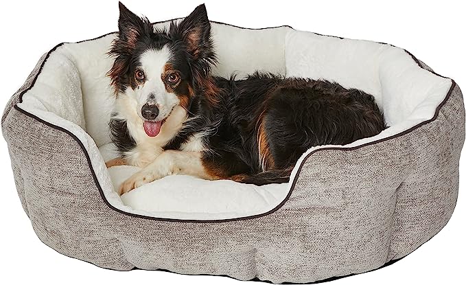 Midwest QuietTime Deluxe Taupe Tulip Bed Medium 28.7x13.2x33.4inch