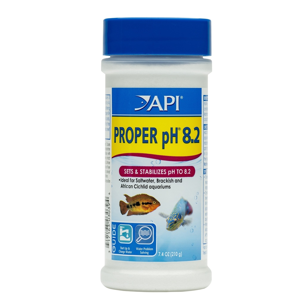 API Proper pH 8.2 Powder 7.4oz /210gm pH Stabilizer & Toxicity Remover