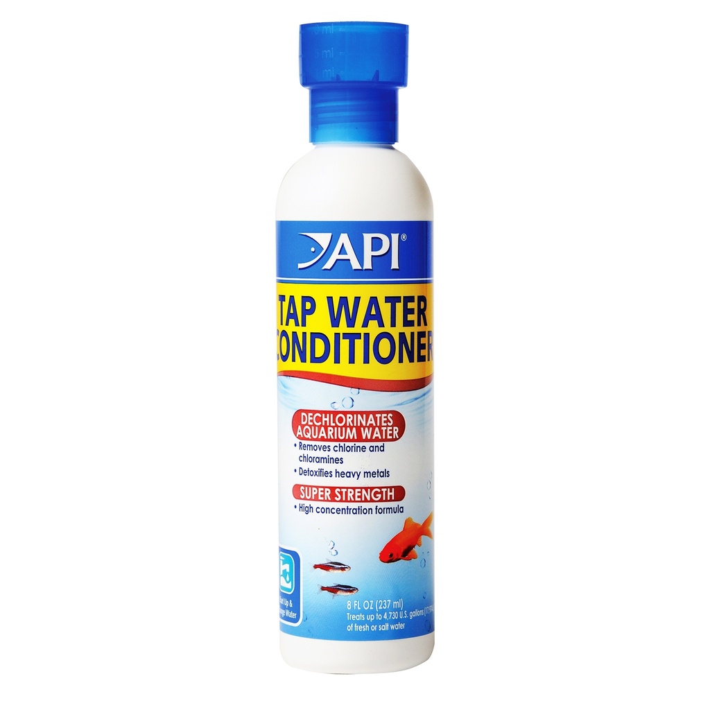 API Tap Water Conditioner 8oz / 236ml Aquarium Water Toxins Removal