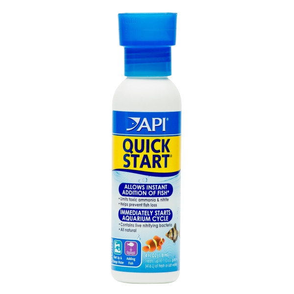 API Quick Start 4oz / 118ml Nitrifying Bacteria to Immediately Start Freshwater & Saltwater Aquarium