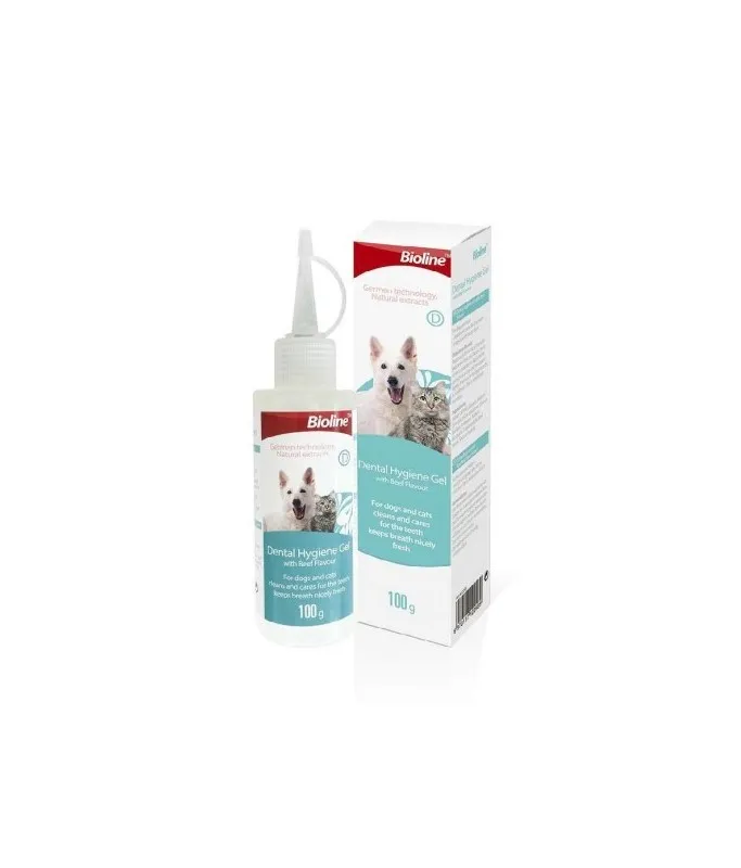Bioline Dental Hygienegel for Cats & Dogs 100gm