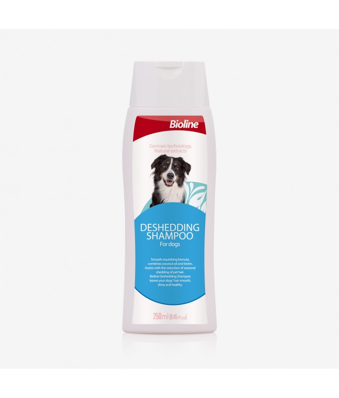 Bioline Deshedding Shampoo for Dogs 250ml