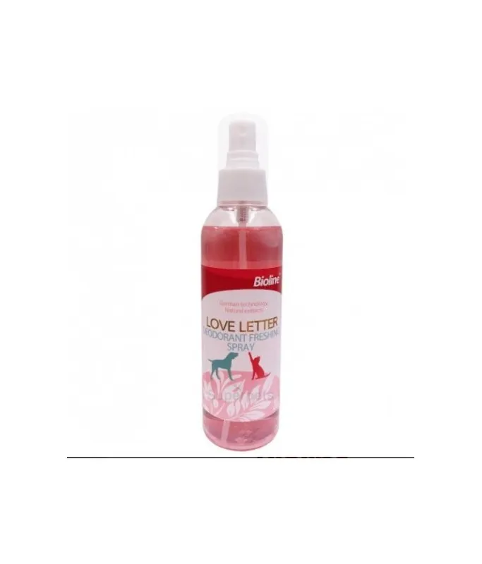 [6970117121391] Bioline Perfume Love Letter for Cats & Dogs 207ml
