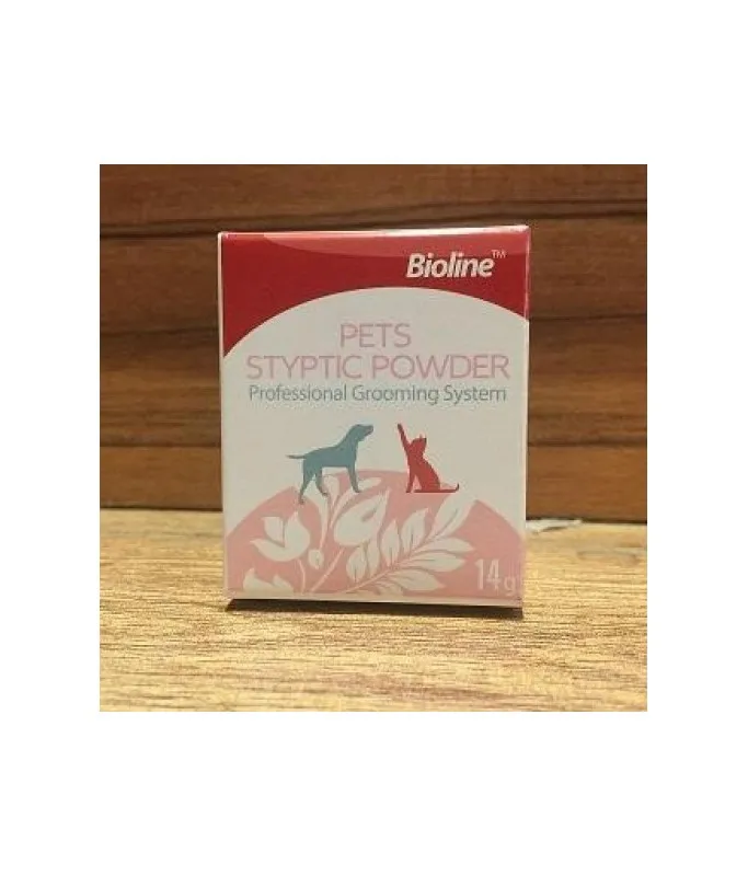 [6970117121766] Bioline Pets Blood Stopper Styptic Powder 15gm