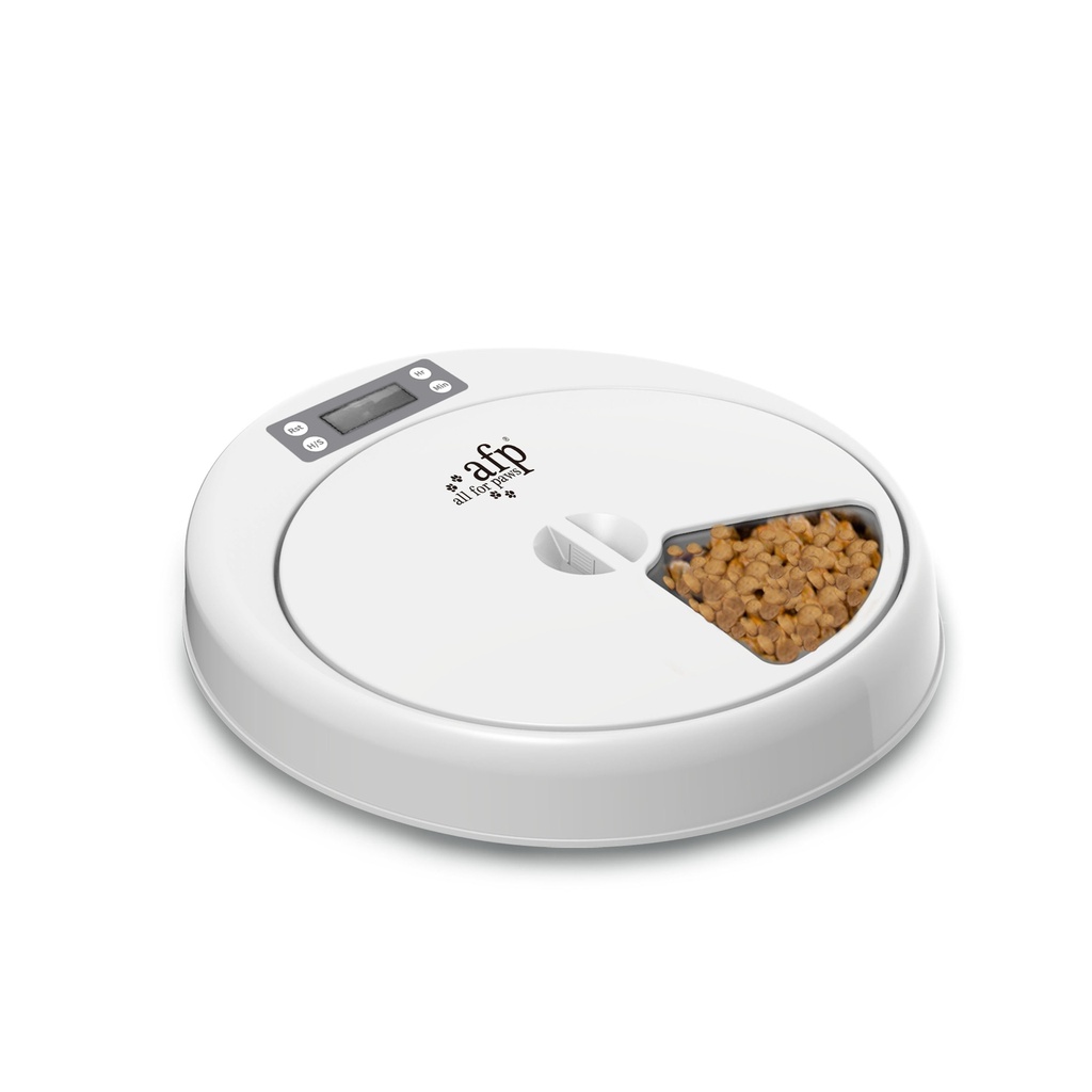 afp-All for Paws Lifestyle 5-Meal Automatic Pet Feeders Cat and Dog 7.62kg