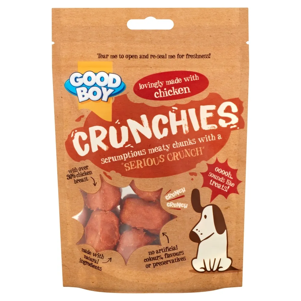 Good Boy Dog Treats Crunchies Chicken 60gm
