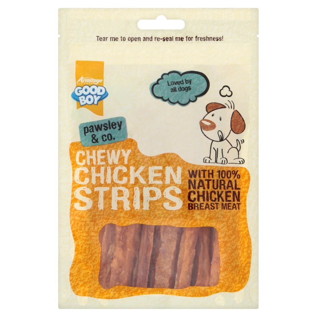 Armitage Good Boy Chewy Chicken Strips 100gm