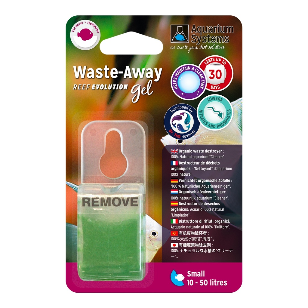 Aquarium Systems Waste Away Reef Evolution Gel Small 10/50L