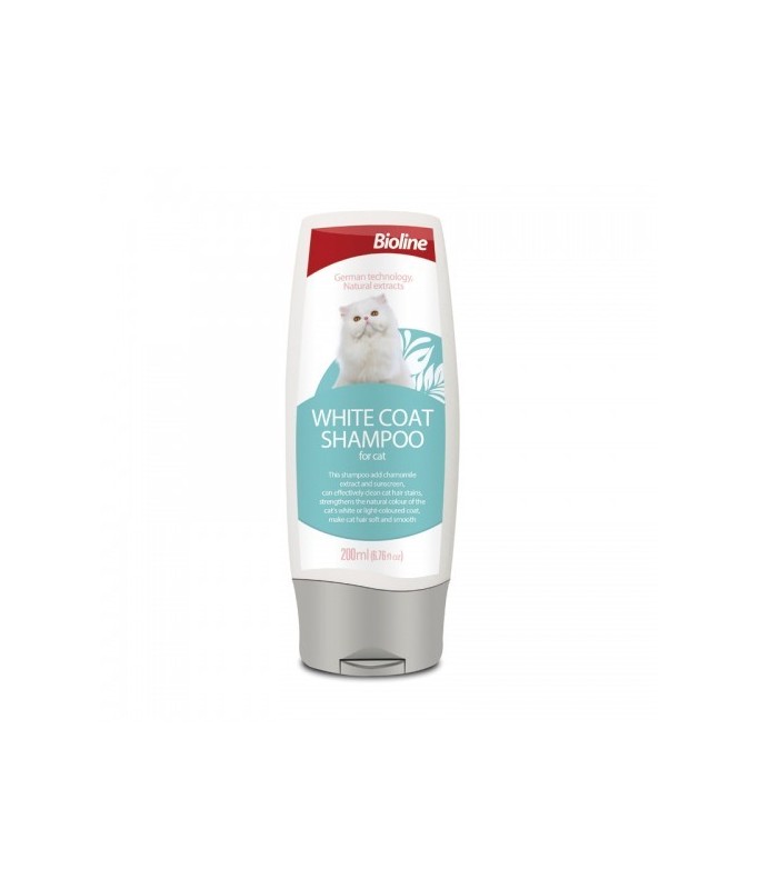 Bioline White Coat Shampoo for Cat 200ml