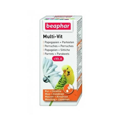 Beaphar Multi Vitamin Parrots & Large Parakeets 20ml