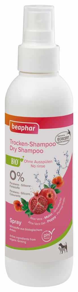 Beaphar Bio Cosmetic Dog & Cat Dry Shampoo 200ml