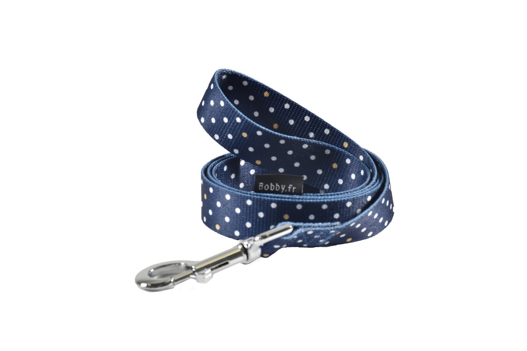 Bobby Pretty Leash Marine Blue Medium