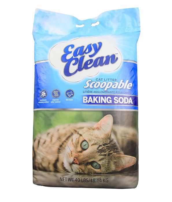 Easy Clean Scoopable Cat Litter - Baking Soda 40LB / 18.14kg
