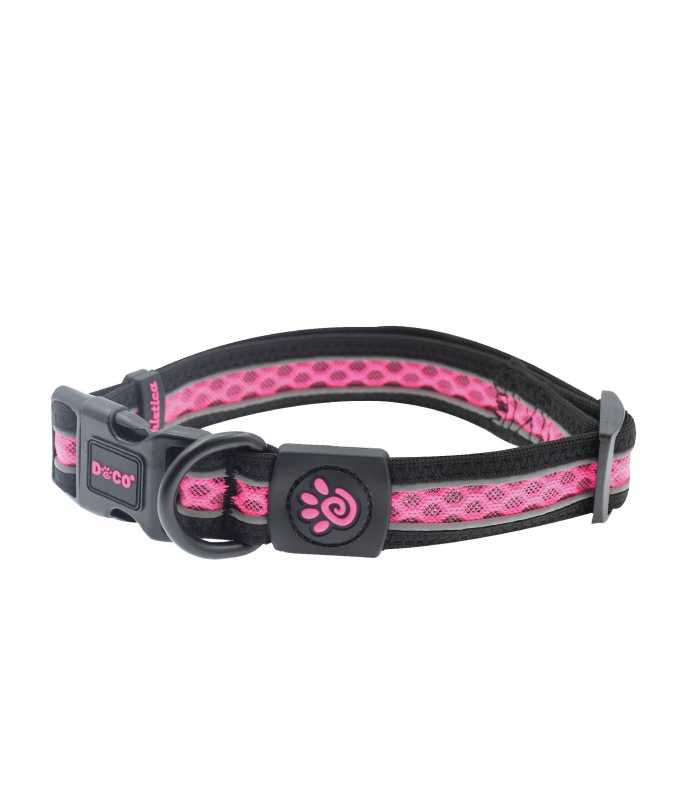 Doco Lunar Mesh Collar Pink XL