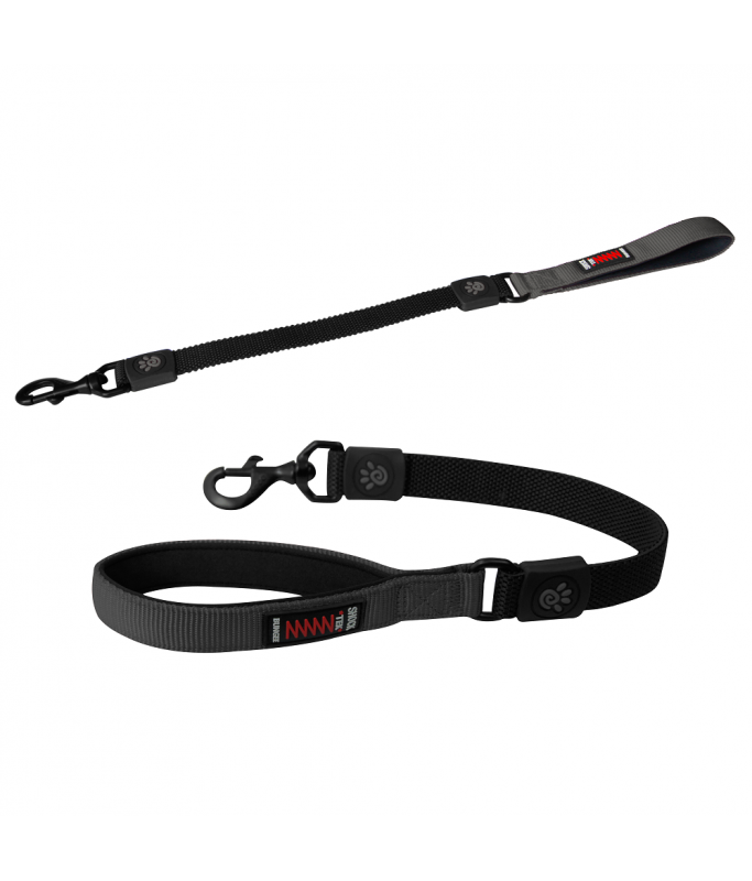 Doco Shock Absorbing Bungee Leash Grey Large  22inch
