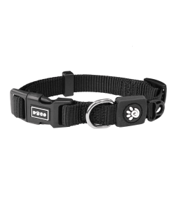 Doco Signature Nylon Collar Black XS 3/8"x8-12"